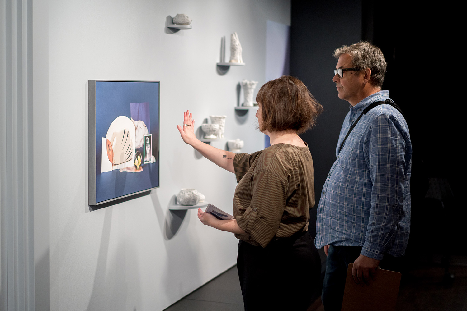 Workshop The Time of Objects by Celia Perrin Sidarous, McCord Museum, MOMENTA 2019 © MOMENTA Biennale d’art contemporain and the McCord Museum. Photo credit: Jean-Michael Seminaro