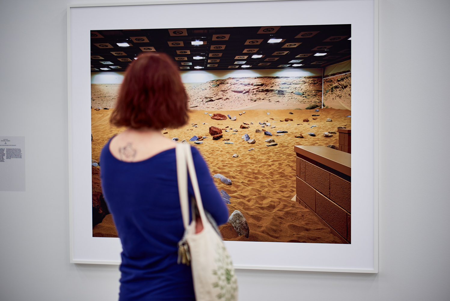 Opening of the exhibition Marina Gadonneix : Phenomena. Photo credit: Romain Guilbault © MOMENTA Biennale d’art contemporain and Musée d’art de Joliette.