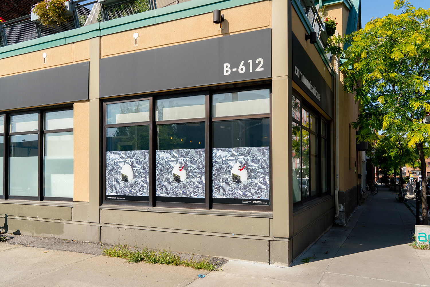 Izumi Miyazaki, Gut Feeling, vue d’exposition, B-612, Montréal, 2019. Crédit photo : Jean-Michael Seminaro. © MOMENTA Biennale d’art contemporain.