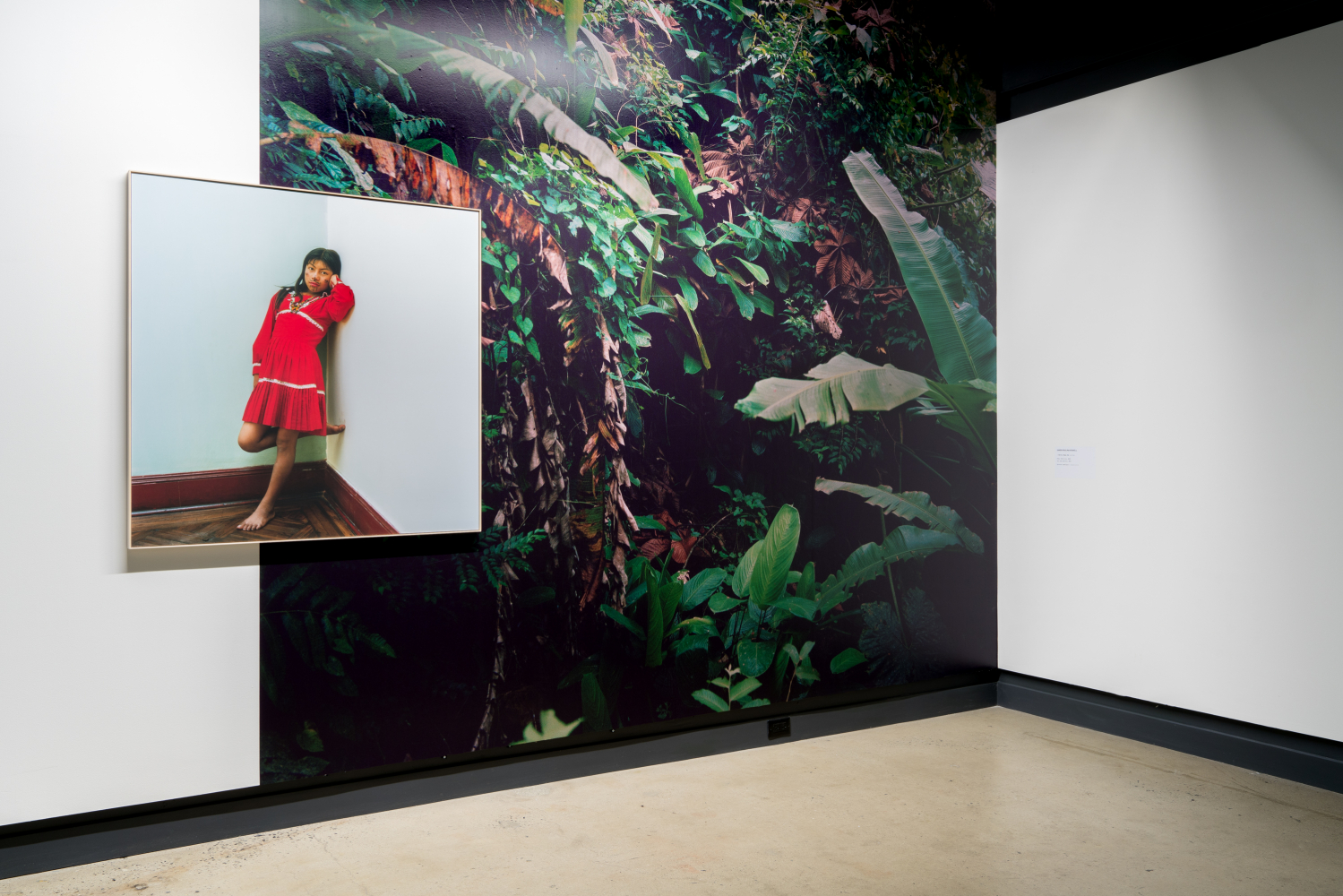 Karen Paulina Biswell, série Nama Bu, vue d’exposition, Dazibao, Montréal, 2019. Crédit photo : Jean-Michael Seminaro. © MOMENTA Biennale d’art contemporain et Dazibao.