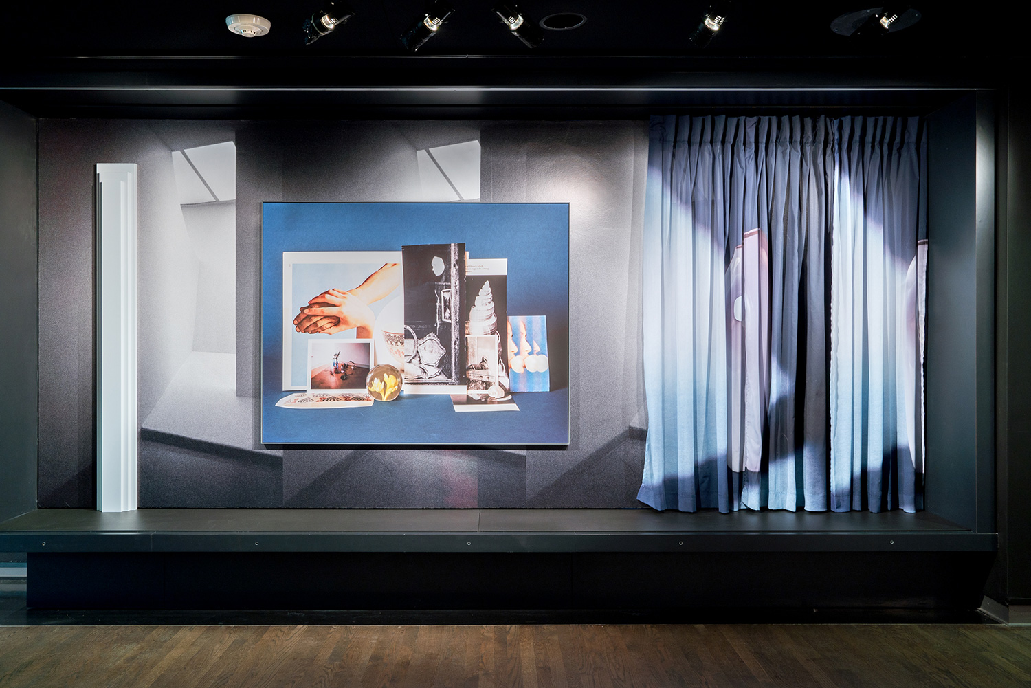 Celia Perrin Sidarous, The Archivist, exhibition view, McCord Museum, Montréal, 2019. Photo credit: Jean-Michael Seminaro. © MOMENTA | Biennale de l’image and McCord Museum.