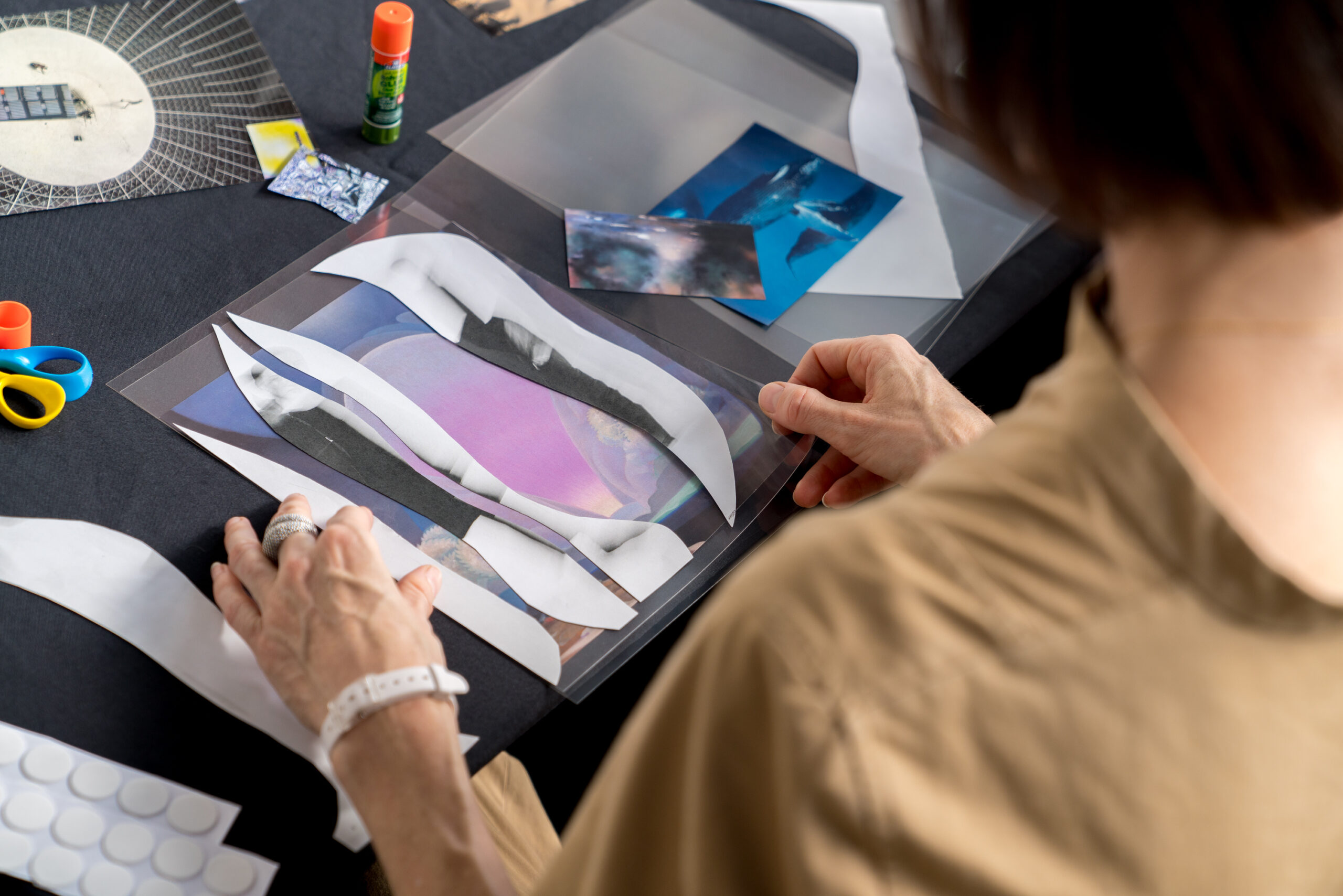 Le pouvoir de l’imaginaire, atelier créatif et réflexif en collaboration avec Never Was Average et la Fonderie Darling dans le cadre de MOMENTA 2021. Photo : Jean-Michael Seminaro