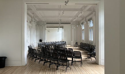 Discussion with the MOMENTA artists and Marie-Ann Yemsi